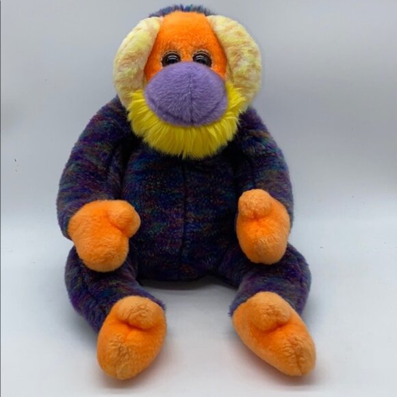 Ty Beanie Buddy Bananas The Orangutan Plush Monkey Stuffed Animal 13” - Picture 11 of 12